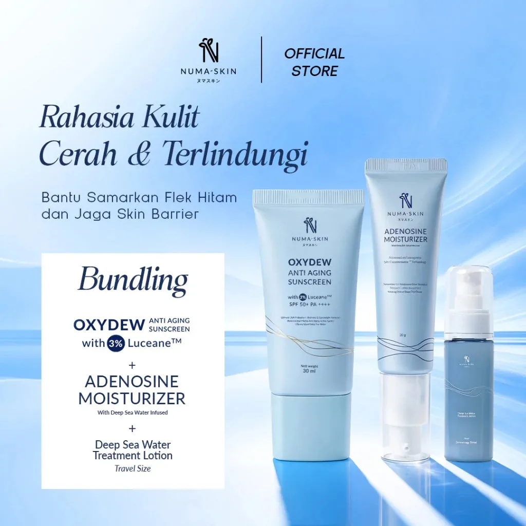 Foto Paket Sunscreen, Adenosine & Toner (50ml)