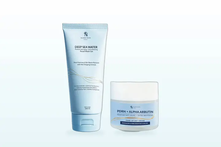 Kemasan resmi Paket Daily Glow Numa Skin