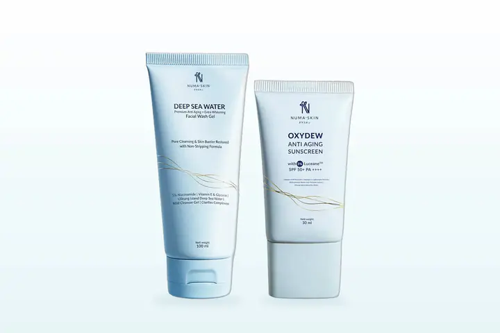 Kemasan resmi Paket Daily Protection Numa Skin