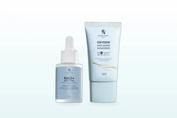 Kemasan resmi Paket Skin Protection Duo Numa Skin