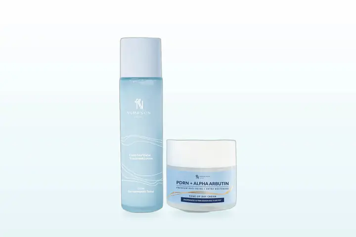 Kemasan resmi Paket Youth Glow Duo 150ml Numa Skin